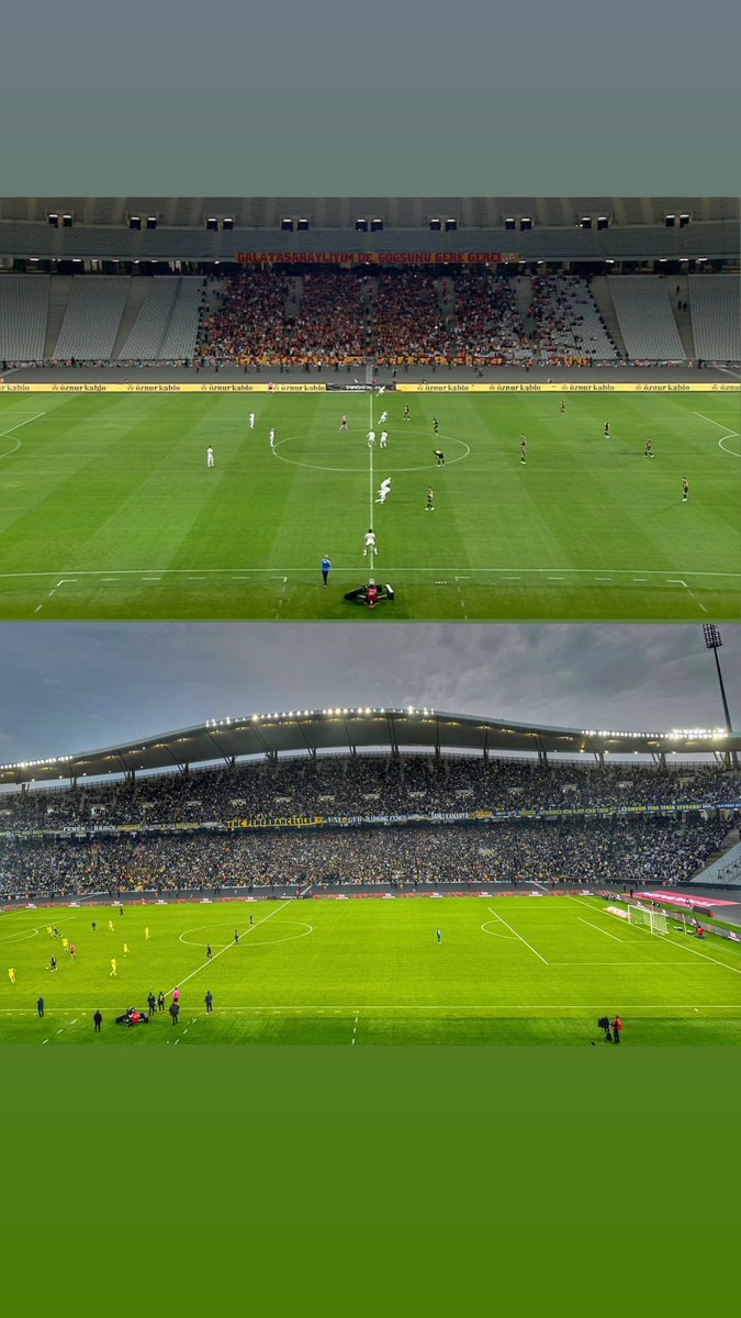 ferhatfener1907's tweet photo. Bir tarafta kontenjan dolduramayan galatasaray

Diğer tarafta kontenjanı yıkıp binlerce taraftarı da dışarda kalam Fenerbahçe tribünü 

FARK VAR 🙌 https://t.co/7EXpchZQwz