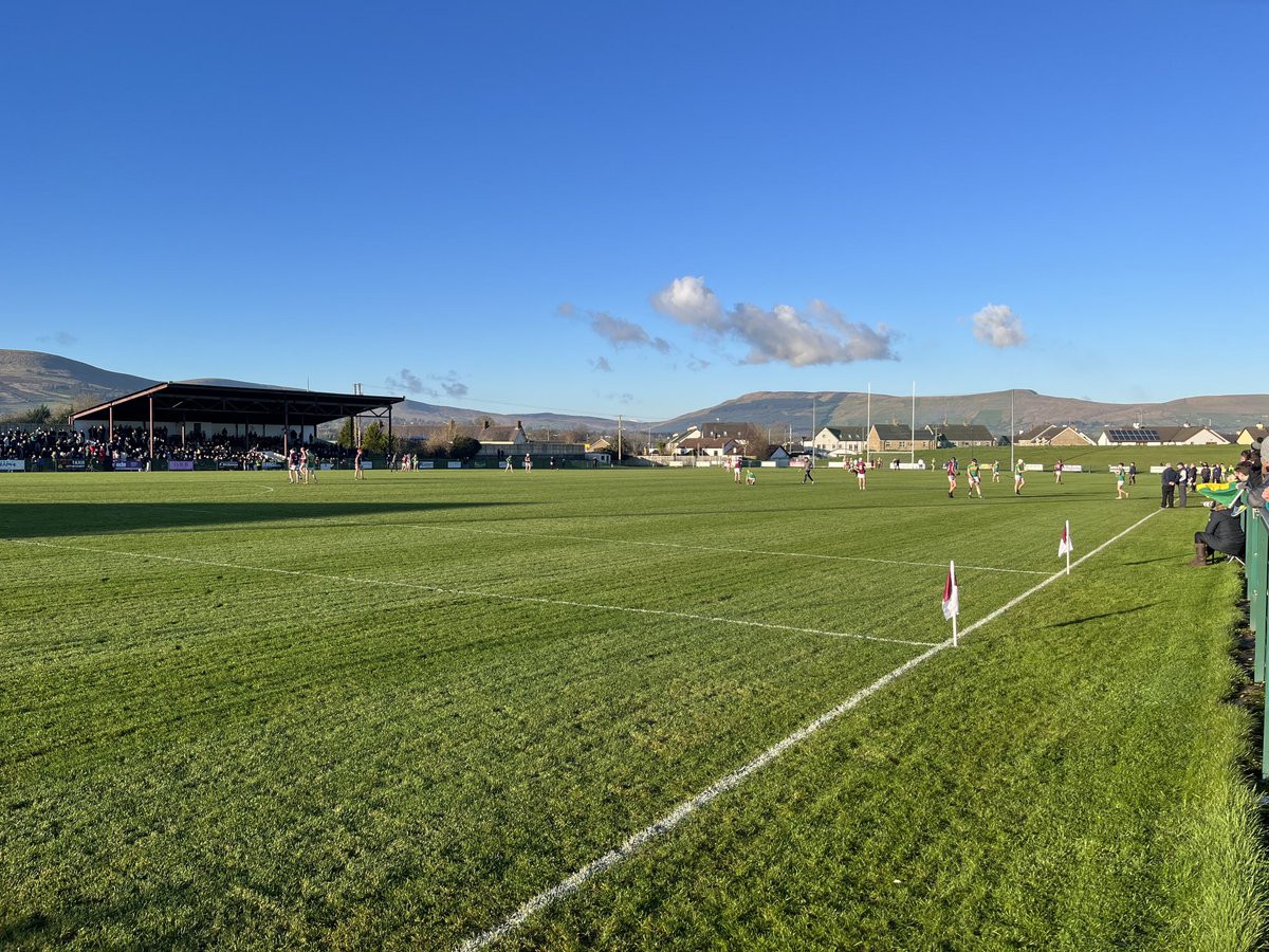 Sunshine in ⁦<a href="/ScreenGAA/">Ballinascreen GAC</a>⁩ today for a superb UMHC final. 2 excellent teams hurled brilliantly start to finish with ⁦<a href="/BredaghGAC1/">Bredagh GAC</a>⁩ just coming up short as ⁦<a href="/DunloyGAC/">Dunloy Cuchullains</a>⁩ took it by the minimum 0-19 to 2-12 ⁦⁦<a href="/AontroimGAA/">Antrim GAA</a>⁩ ⁦<a href="/OfficialDownGAA/">Official Down GAA</a>⁩