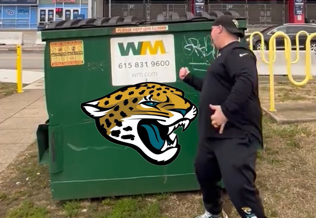 “Here with the Jaguars organization” #DUUUVAL Titan up baby!