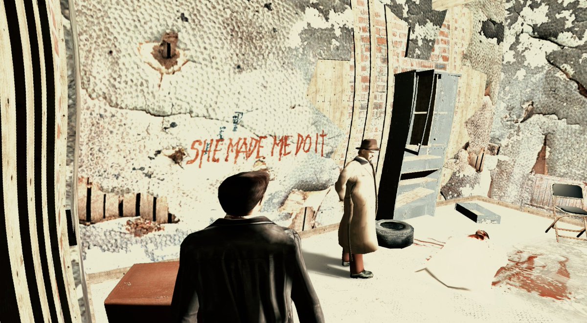 SiimplyCarmen's tweet photo. "Somebody's been wearing my face again!"🎭
#AddressUnknown #MaxPayne2 https://t.co/Yr8bzIGhV3