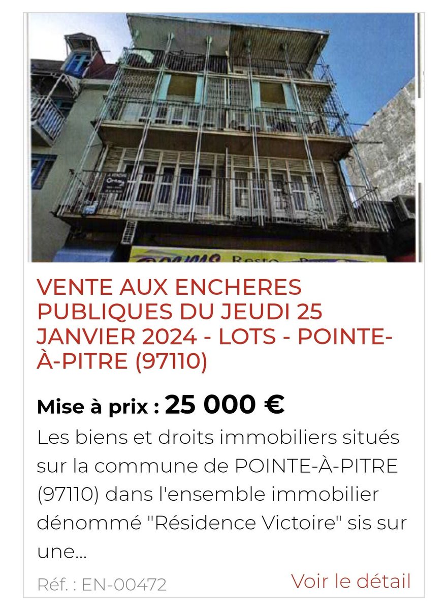Bonjour,
Il y a des enchères à PàP, si jamais ça vous intéresse.
