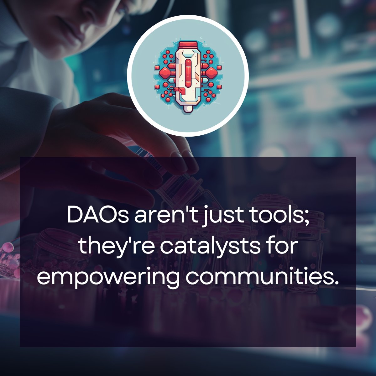 Real_PharmaDao's tweet photo. Picture a future where each voice holds equal weight in deciding how #healthcare funds are utilized. 🤝

It's time for a dialogue on reshaping healthcare—prioritizing collective needs and ensuring essential medications are accessible to all. #DeSci https://t.co/g44UNqs12x