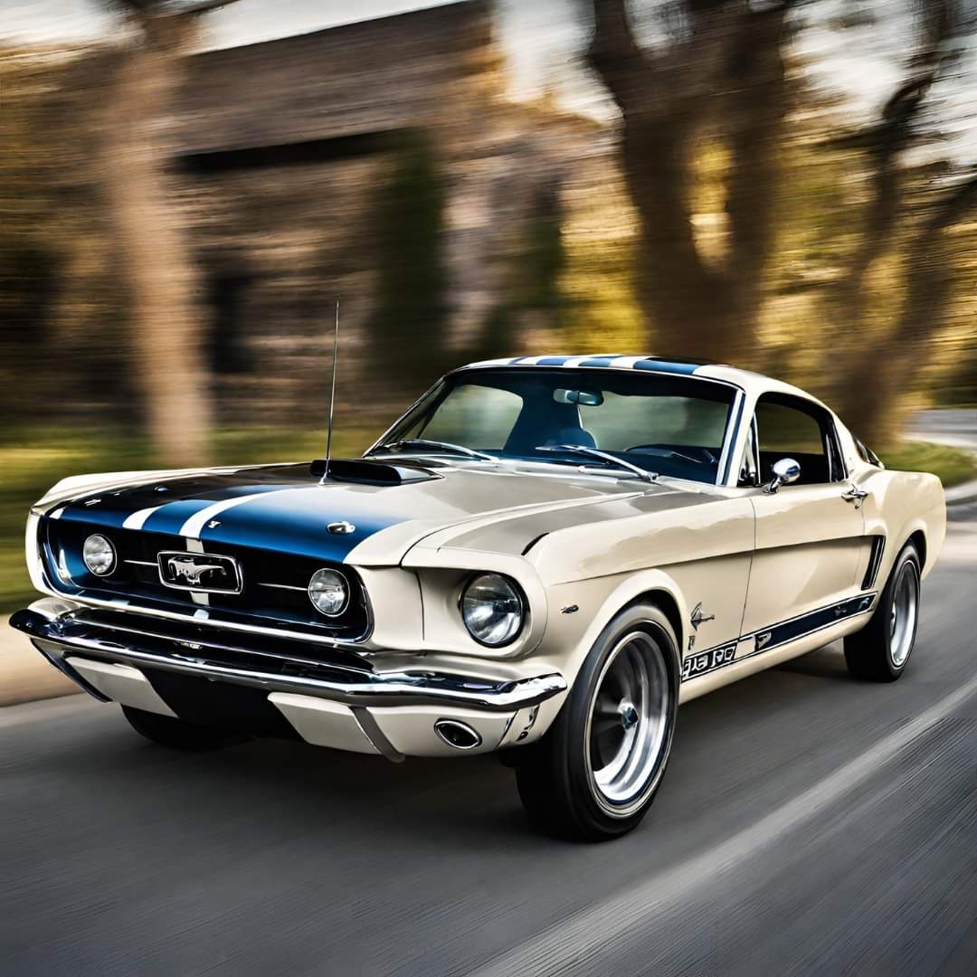 mar37989's tweet photo. AI Mustang 😎 https://t.co/W386tI6j4Q