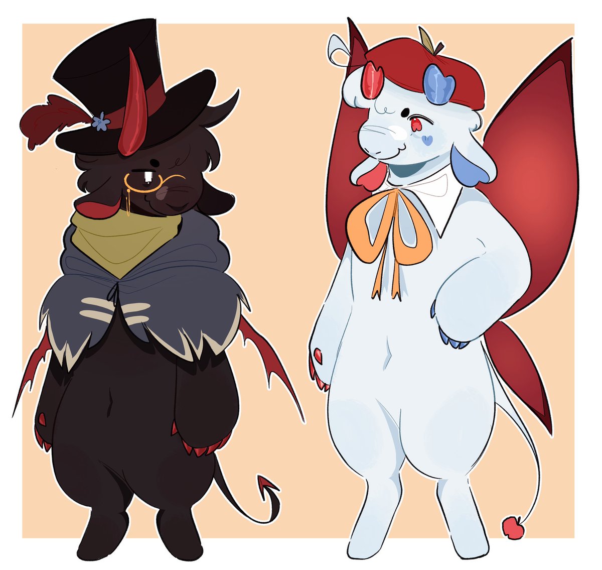 Logicalampshade's tweet image. DappleDragons🐲🍎
#qsmpfanart #dapperfanart #pommefanart