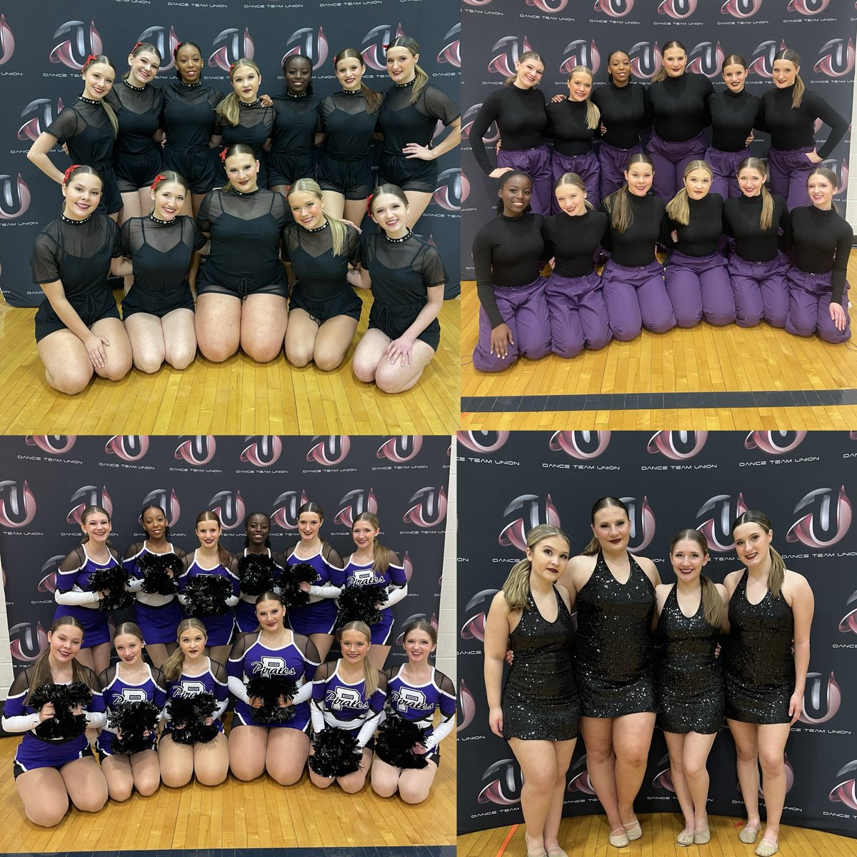 dance_piper's tweet photo. Thank you @danceteamunion for putting on an awesome regional competition yesterday. We are beyond proud of these girls! 💜 
After about 12 long hours we are coming home with:
Regional champions - Officers Routine 
2nd place - Hip Hop
6th place - Jazz
8th place - Spirit Showdown https://t.co/45iFu080an