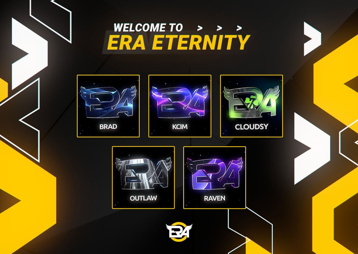 eRaEternities's tweet photo. Welcome to the team!
โฆ๐ โฆ@Kciiimโฉ โฉ
๐ โฆ@CreateCloudsโฉ
๐ โฆ@Bradzkyyโฉ
๐ โฆ@VivaLaRaven_โฉ
๐ โฆ@zOutlaawโฉ
#eRaForEternity https://t.co/o1heDE9O1d