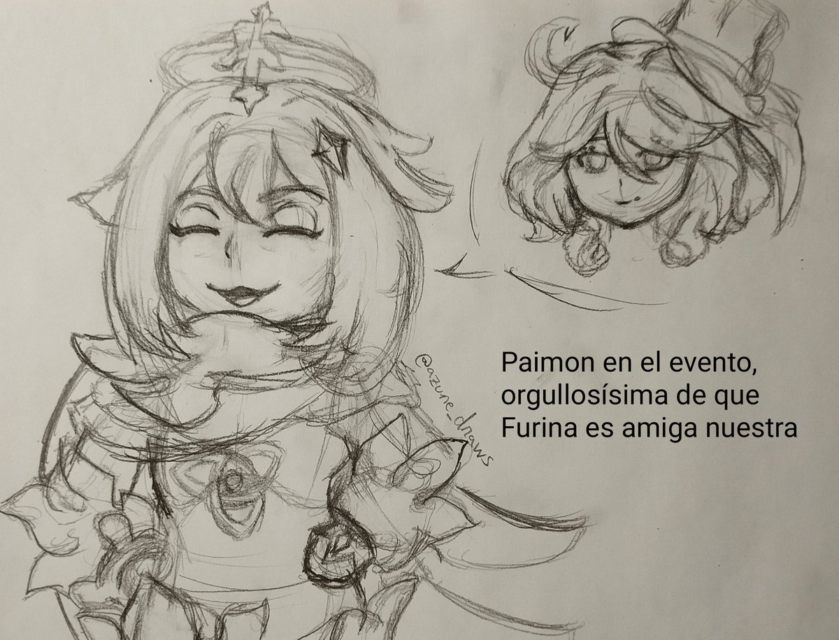 azune_draws's tweet photo. Happy 2024!!! :D ¿Preferís bocetos inacabados?

#GenshinImpact #rosesandmusketsevent #Furina #Paimon #Lumine #Fontaine #Sumeru #fanart https://t.co/fUVQtgMw9T
