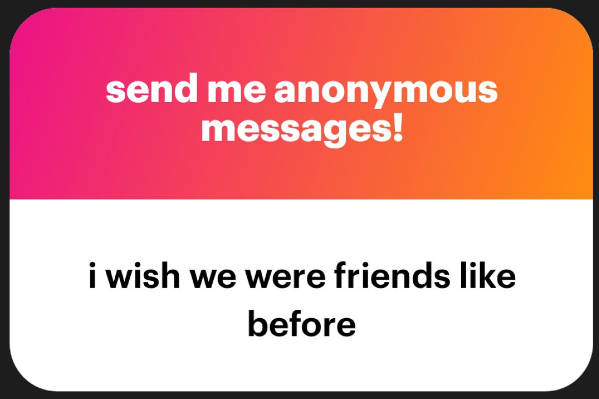 There a reason we aren't now? DM me dude. :p