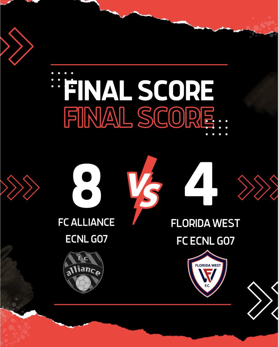 FC Alliance 07G ECNL (@fca07g) on Twitter photo Great start to #ECNLFL Day 1! Looking forward to Day 2. Thanks to all the coaches for watching us play. We hope to see you tomorrow at 8am on Field 13!
<a href="/ImYouthSoccer/">ECNL/GA/Recruiting/College Soccer</a> <a href="/ImCollegeSoccer/">College Soccer Truth ™</a> <a href="/FCAlliance1/">FC Alliance</a> <a href="/ECNLgirls/">ECNL Girls</a> <a href="/ECNLOhioValley/">ECNL Ohio Valley Conference</a> <a href="/FCAECNL/">FC Alliance Girls ECNL</a> Great start to #ECNLFL Day 1! Looking forward to Day 2. Thanks to all the coaches for watching us play. We hope to see you tomorrow at 8am on Field 13!
<a href="/ImYouthSoccer/">ECNL/GA/Recruiting/College Soccer</a> <a href="/ImCollegeSoccer/">College Soccer Truth ™</a> <a href="/FCAlliance1/">FC Alliance</a> <a href="/ECNLgirls/">ECNL Girls</a> <a href="/ECNLOhioValley/">ECNL Ohio Valley Conference</a> <a href="/FCAECNL/">FC Alliance Girls ECNL</a>