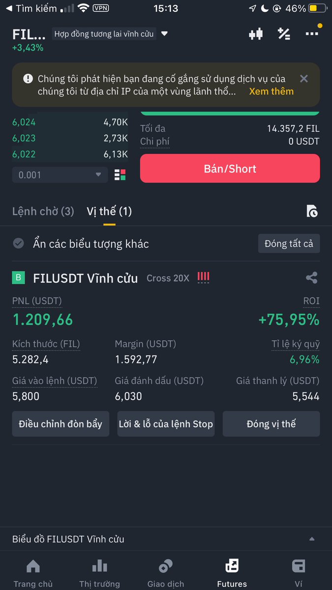 LeNhan54's tweet photo. Done. Close Long $fil #fil and $mkr #mkr
Hold Short $eth #eth https://t.co/EdrYeSSahT