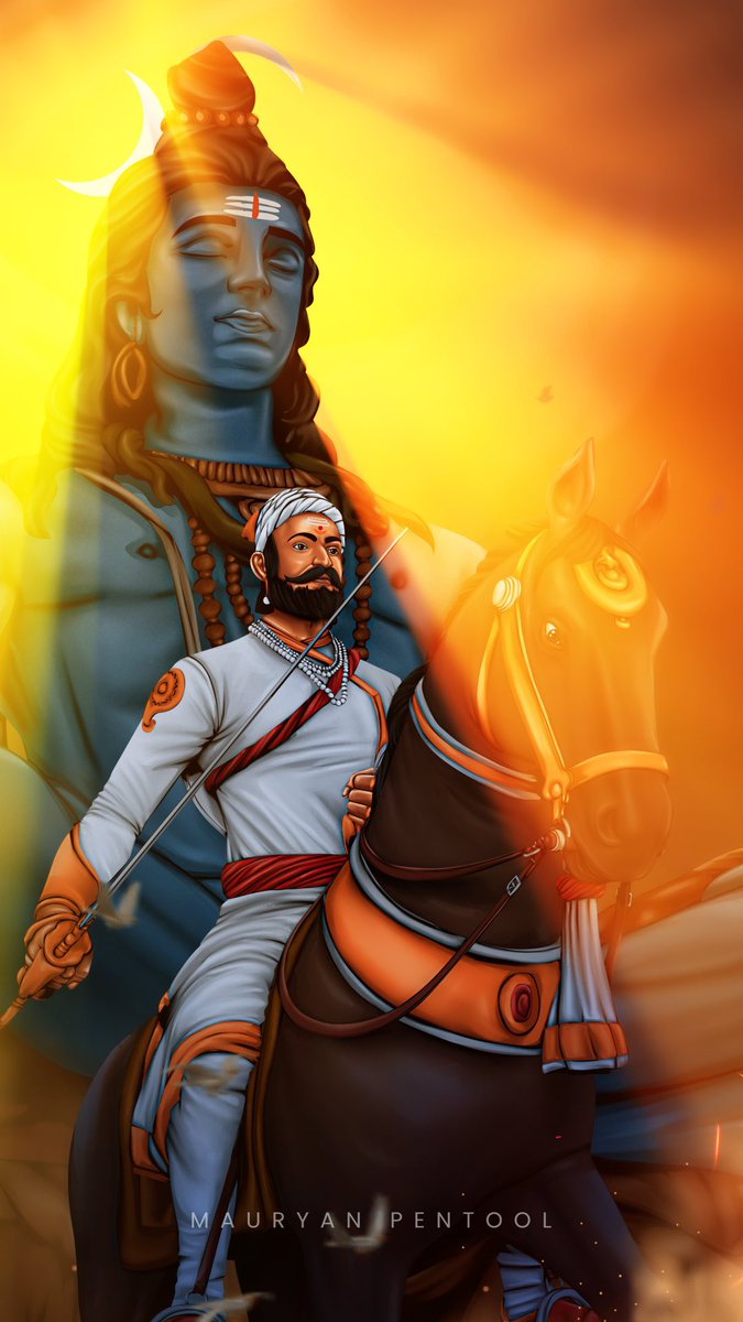 naturalphoton's tweet photo. विश्व की पुकार है 
ये भागवत का सार है 
कि युद्ध ही तो वीर का प्रमाण है !
जय भवानी जय शिवाजी 🙏🏻🚩
हर हर महादेव🙏🏻 https://t.co/Q83jZfi5LP
