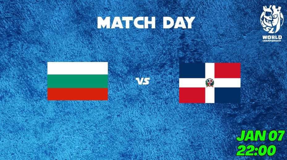 Team Bulgaria (@teambulgariacr) on Twitter photo Our journey in <a href="/CR_Supremacy/">Supremacy League</a> is to be continued ๐
๐ฉ๐ด <a href="/SeleccionRD_CR/">Seleccion Dominicana CR ๐ฉ๐ด</a> tonight at 22:00pm๐ง๐ฌ
#ะัะปะณะฐัะธัะฝะฐัะธ Our journey in <a href="/CR_Supremacy/">Supremacy League</a> is to be continued ๐
๐ฉ๐ด <a href="/SeleccionRD_CR/">Seleccion Dominicana CR ๐ฉ๐ด</a> tonight at 22:00pm๐ง๐ฌ
#ะัะปะณะฐัะธัะฝะฐัะธ