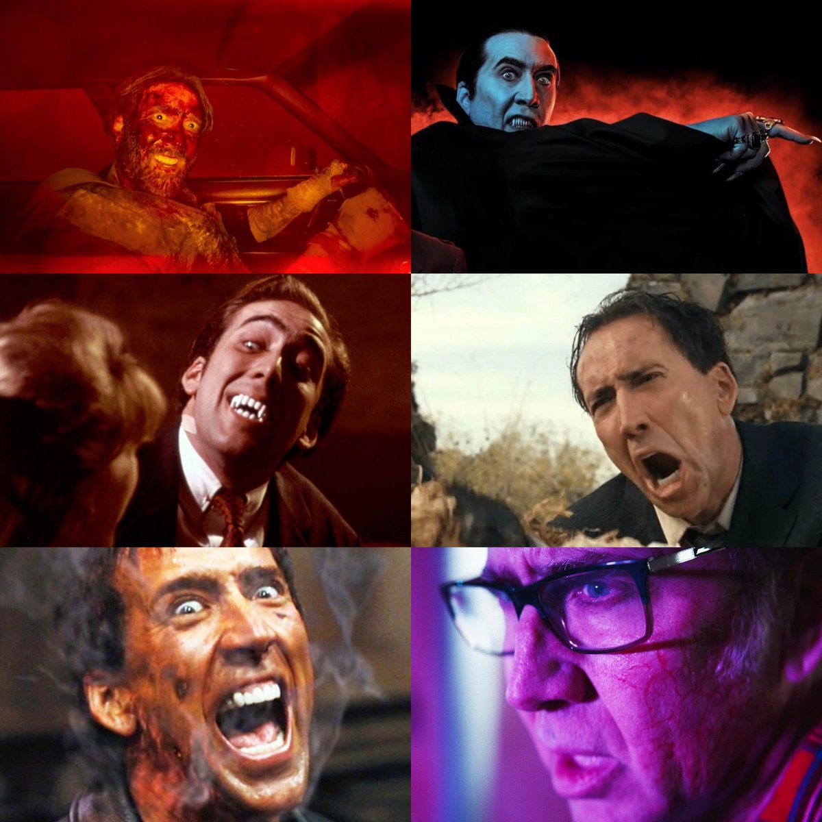 horrorlosers's tweet photo. El inimitable NICOLAS CAGE cumple 60 años, una leyenda de la actuación que nos ha regalado muchos grandes papeles dentro del cine de terror, incluyendo al mismísimo Conde Drácula ¿Cuál es tu Cage favorito de todos los tiempo? https://t.co/oGhIxQwaya