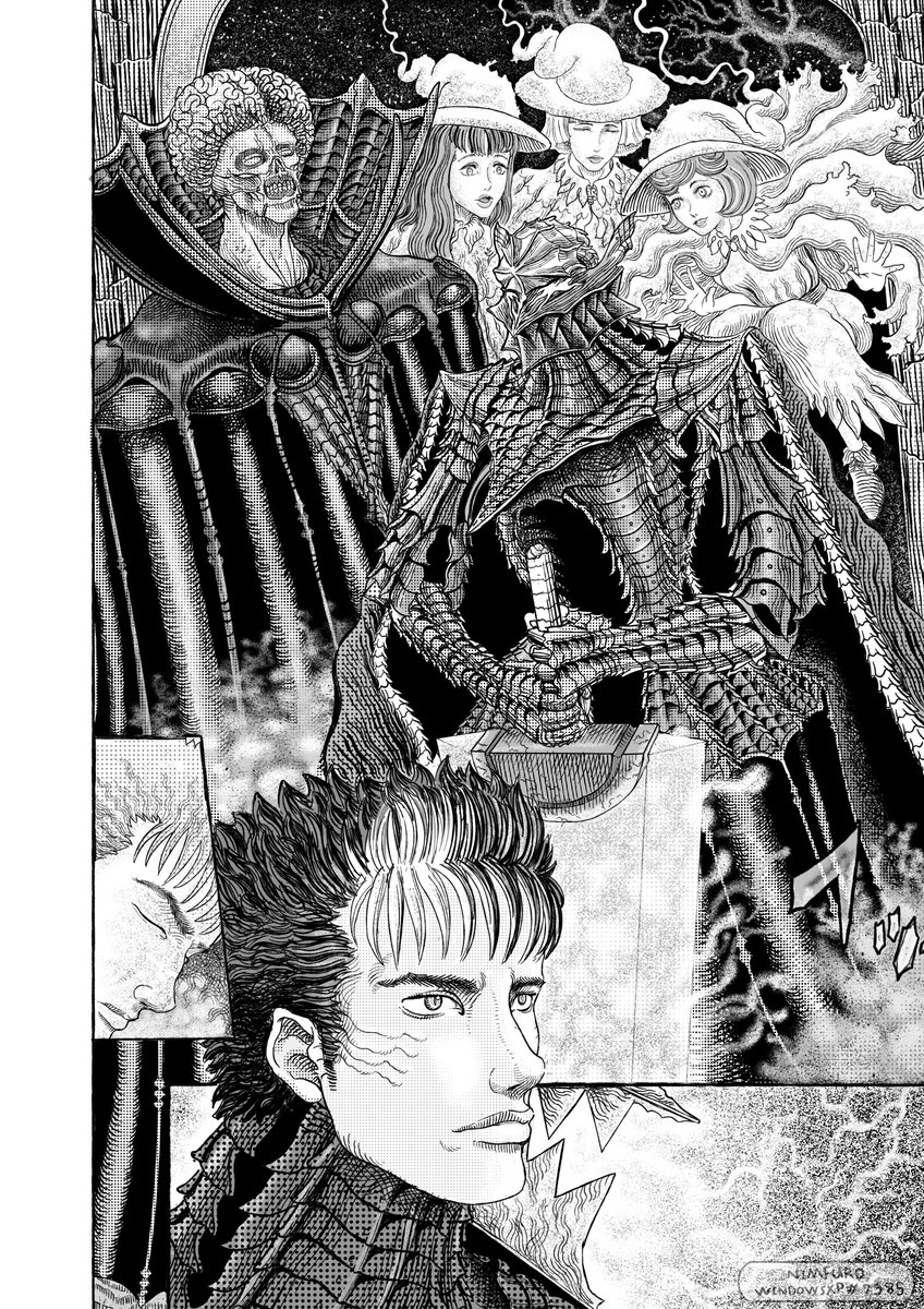 NIMFURO's tweet photo. what if.
#berserkfanart .#BERSERK .#ベルセルク https://t.co/wzJiuOm099