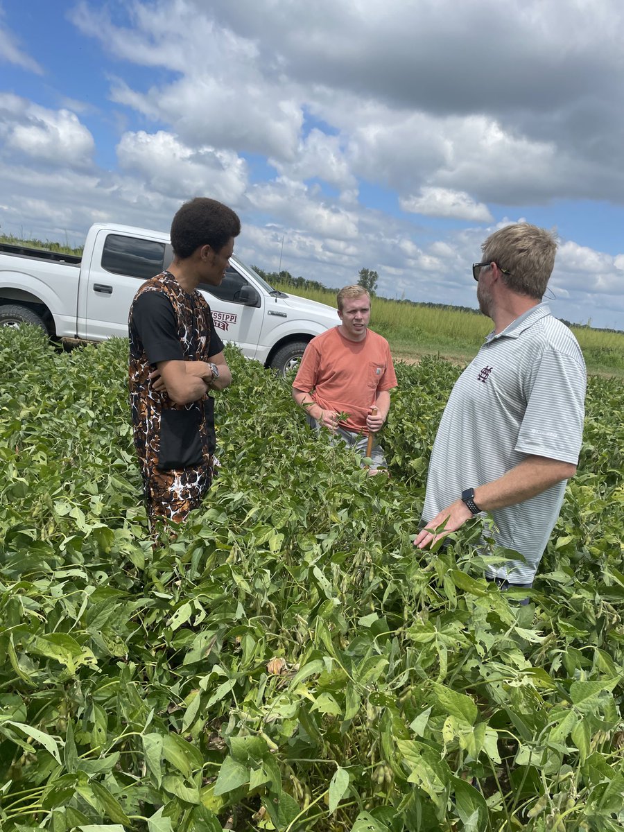 Had a great time visiting ⁦<a href="/TheDirtDude/">Mike Mulvaney</a>⁩ soybean fields last summer😊…
