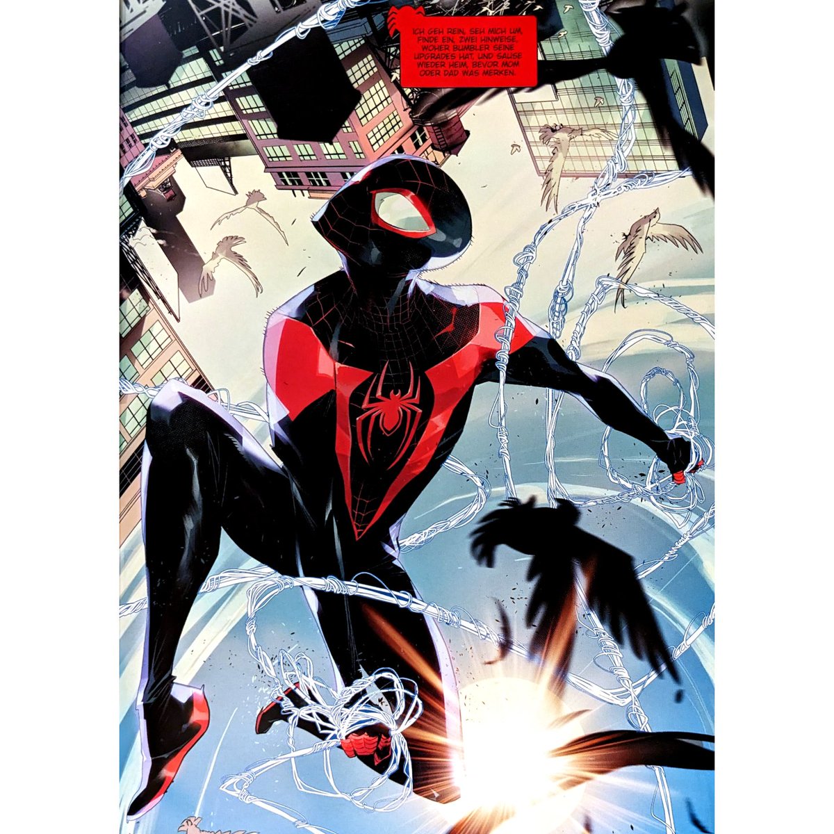 Miles Morales - Spider-Man: Band 1 - Ein starker Start für Miles mit authentischem Charakter. Ziglar und Vicentini liefern großartige Arbeit, obwohl das Layout manchmal hakt. Perfekt für jüngere Leser*innen! 🕷️📚 #MilesMorales #SpiderMan #Comic