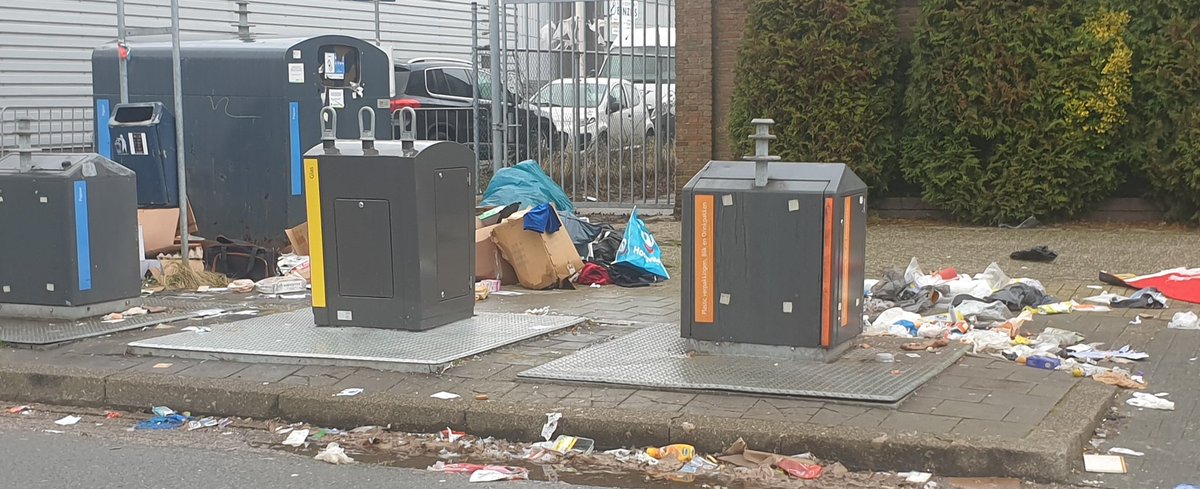 Dit is in onze polder. Verhuftering 2.0. Na ons de zondvloed beschaving, want een ander ruimt het wel op👇