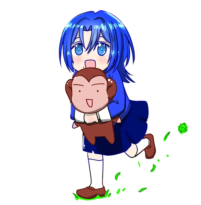 #青ペン 元気よく「ママ-」って言ってるとき、お母さんに元気に駆け寄っていく女児やんと思ってしまう。 