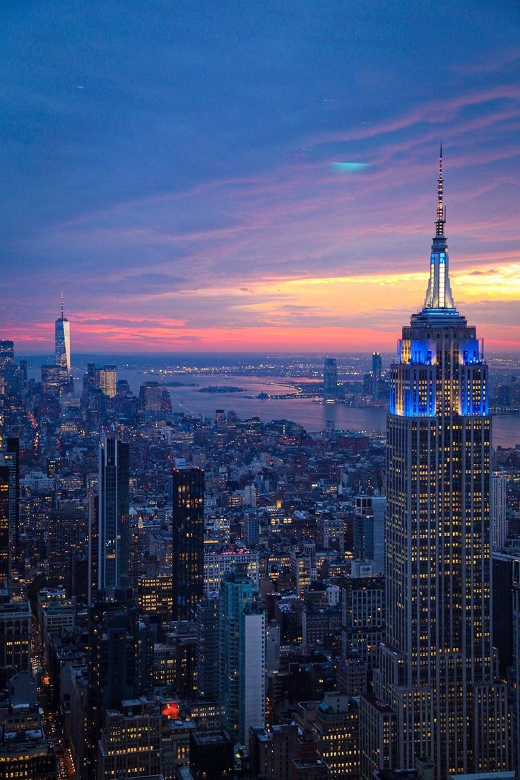 New York sunset