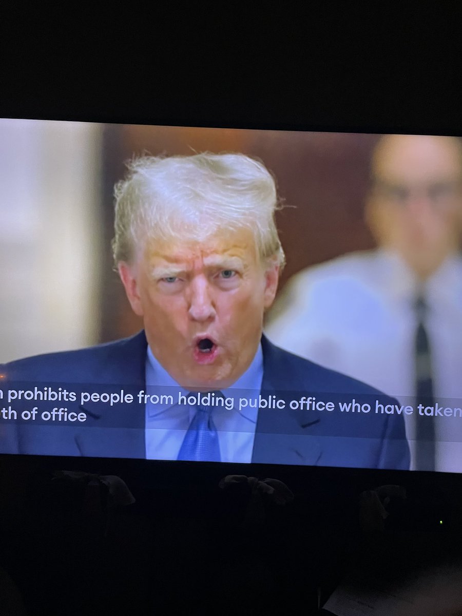 People around the World 🌎 it’s all true Trump is a threat to our Democracy. We see his threats everyday on what he post on truth social trump needs to be Banned from all 50 States he’s only running to get a free get out of jail card that’s all . Trump should never be president.