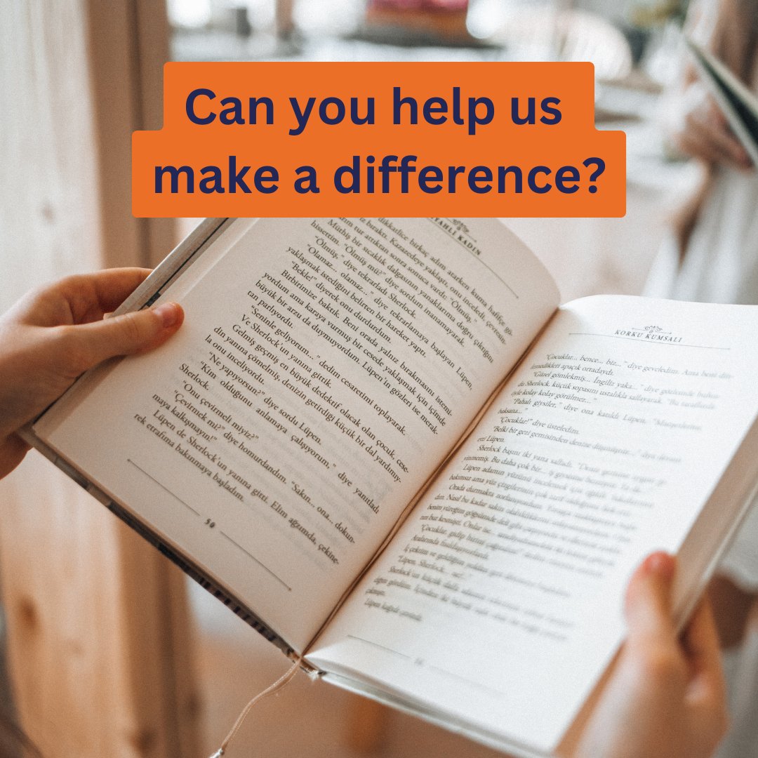 Read Easy Ealing (@readeasyealing) on Twitter photo Last year the @readeasyuk family supported more than 1200 adults on their reading journey, with more than 300,000 hours of volunteer contributions across the UK.
Can you help us make a difference in Ealing this year?
Get in touch for more info: ealingrecruiter@readeasy.org.uk❤️ Last year the @readeasyuk family supported more than 1200 adults on their reading journey, with more than 300,000 hours of volunteer contributions across the UK.
Can you help us make a difference in Ealing this year?
Get in touch for more info: ealingrecruiter@readeasy.org.uk❤️