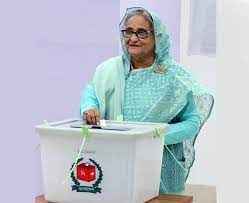 Sheikh Hasina is going to form the government for back to back 4th time.  
🇧🇩🚀📈⛵️

#BangladeshElection 
#bangladeshelection2024