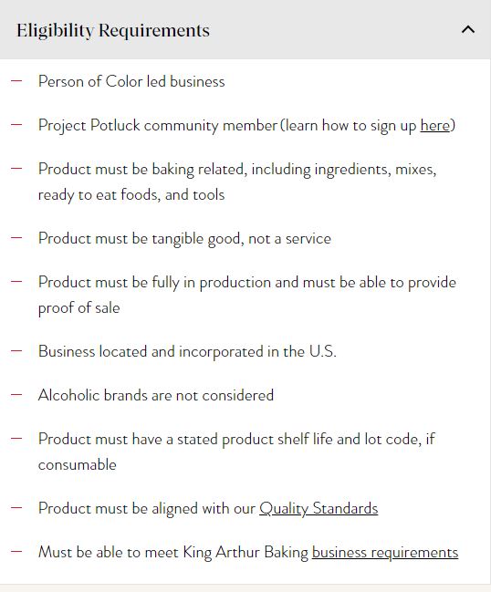 NatCon2022's tweet photo. NOT SATIRE!

King Arthur Flour is holding a no White people allowed "POC" only baking competition from January 2 through February 10, 2024. https://t.co/87pqvw7WZR