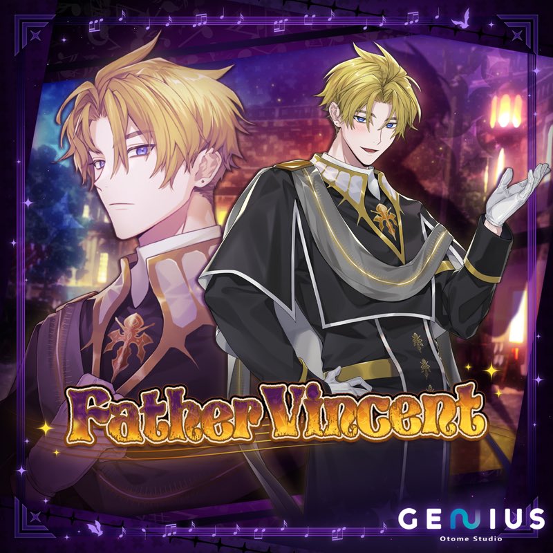 _dailyikemen's tweet photo. Today's Ikemen is Father Vincent from Midnight Serenade! https://t.co/JZc7VDfA45