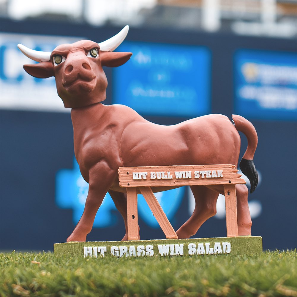 Repost for a chance to win this iconic Snorting Bull bobblehead! (must be following, winner chosen Monday, 1/8 at 11am ET) Happy National Bobblehead Day to all who celebrate