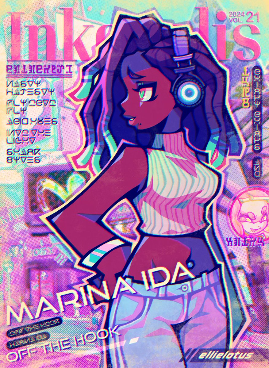 Ebb &amp; Flow

#Splatoon #Marina #fanart