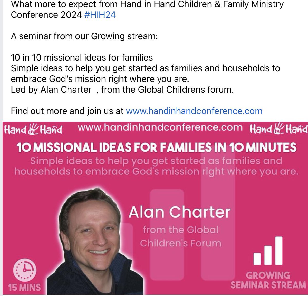 HiHConference's tweet photo. #kidmin #familymin #fammin @DabDad 

Book your tickets here: https://t.co/33CKwlucZy https://t.co/Q7xGHUi0qi