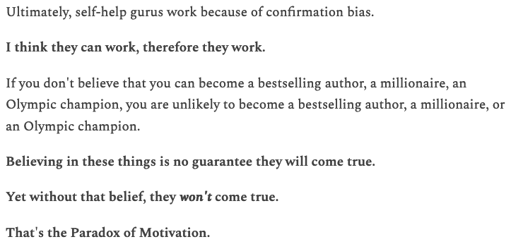 Self Help works for the people for whom it can work, because you THINK it can work. open.substack.com/pub/colleendor…