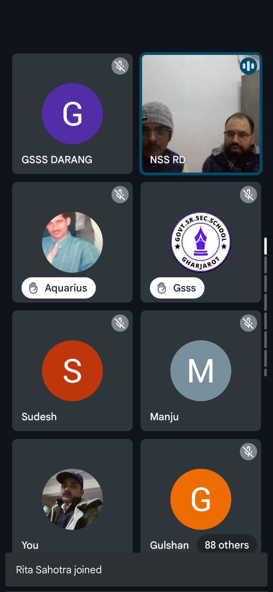 Workshop in my bharat portal registration organised by nss +2council distt kangra himachal pradesh