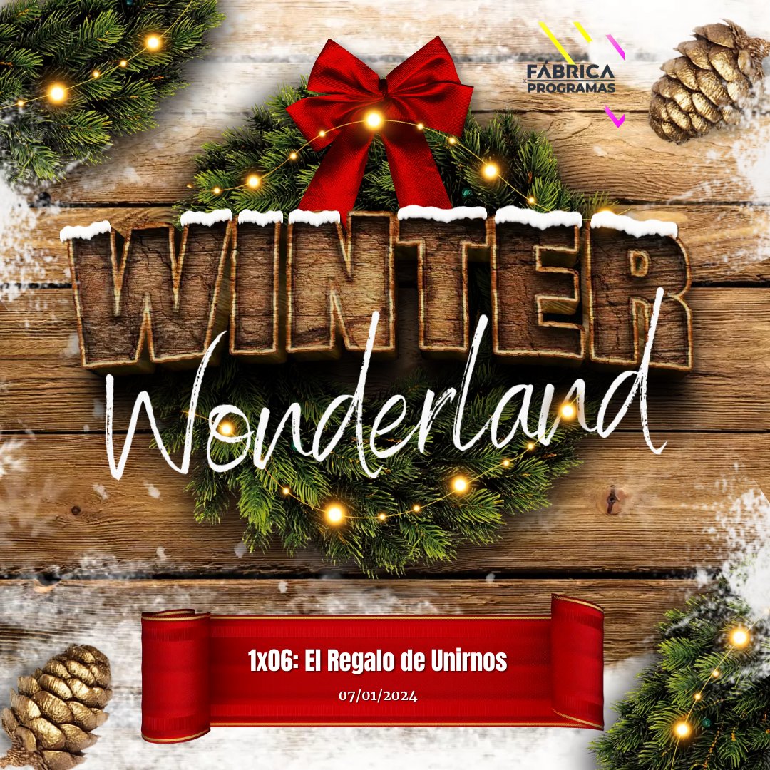Comienza el último episodio de la 1ª temporada. #WinterWorderland6
