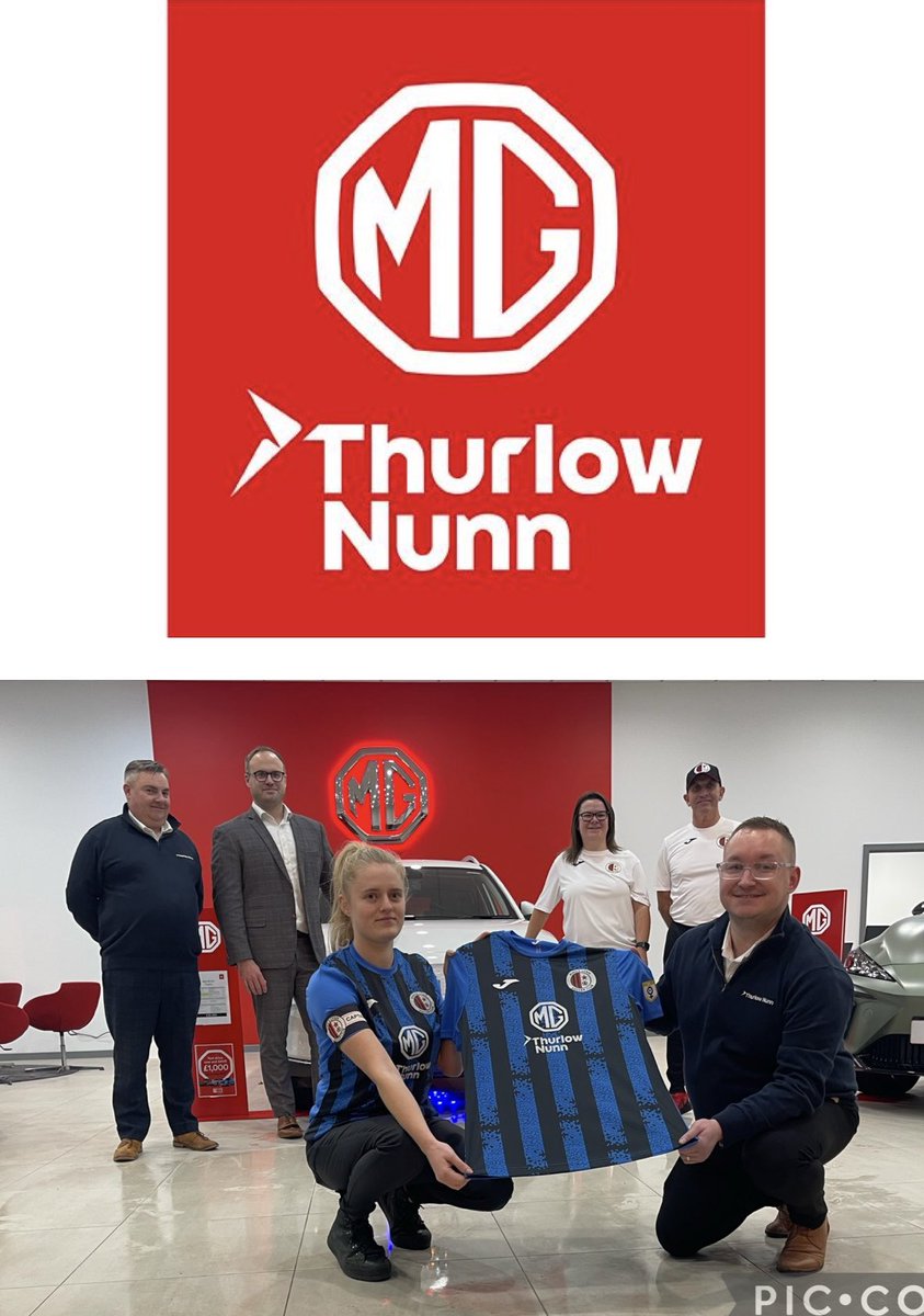 Sponsorship Appreciation; KLSC Women would like to thank Thurlow Nunn MG for their sponsorship of the Women’s new kit. An amazing sponsorship for the team, the support and involvement is greatly appreciated❤️🖤