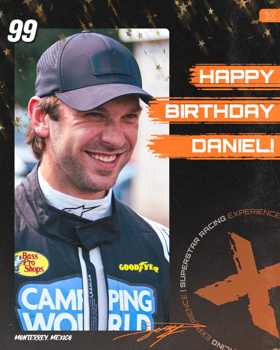 It's a special day for Driver No. 99!

Happy Birthday <a href="/Daniel_SuarezG/">Daniel Suárez</a> !