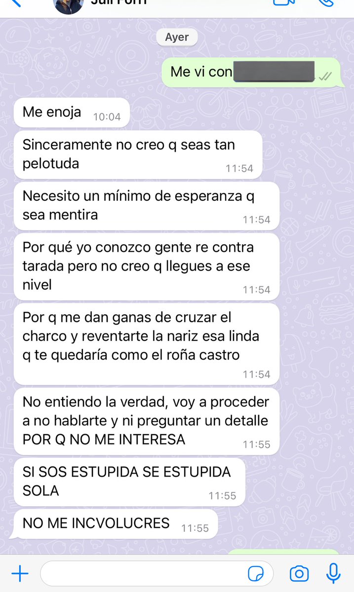 le hice una joda a mi mejor amiga de que me vi con mi ex y no le cayó muy bien que digamos