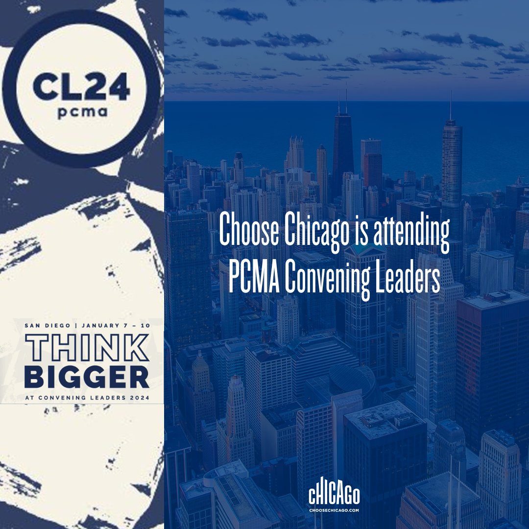 Choose Chicago is so excited to be in San Diego this week at PCMA's annual Convening Leaders conference!

Catch up with one of our team members and learn why Chicago was voted Best Big City in the US for 7 years.

#MeetInChicago #PCMA #CL24 <a href="/pcmahq/">PCMA</a>