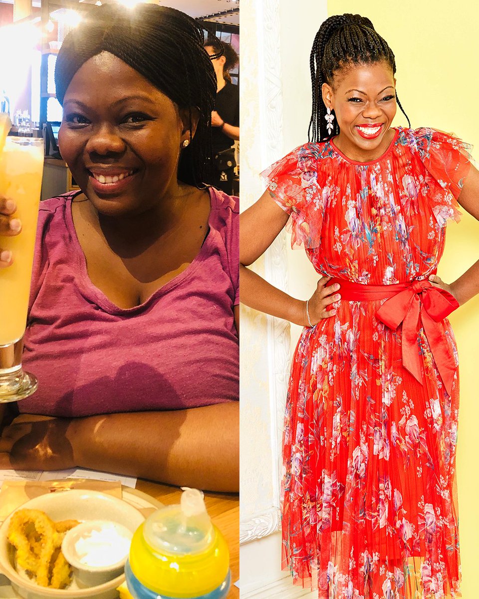 SlimmingWorld's tweet photo. Mbali joined Slimming World determined to lose weight and become a more confident and energetic mum 🤗. Now 9st 6lbs lighter, she’s brimming with self-belief and even has her own podcast dedicated to empowering women 💪! Follow in her footsteps today: https://t.co/IDSJLkoj3T https://t.co/PNk61pkm0c