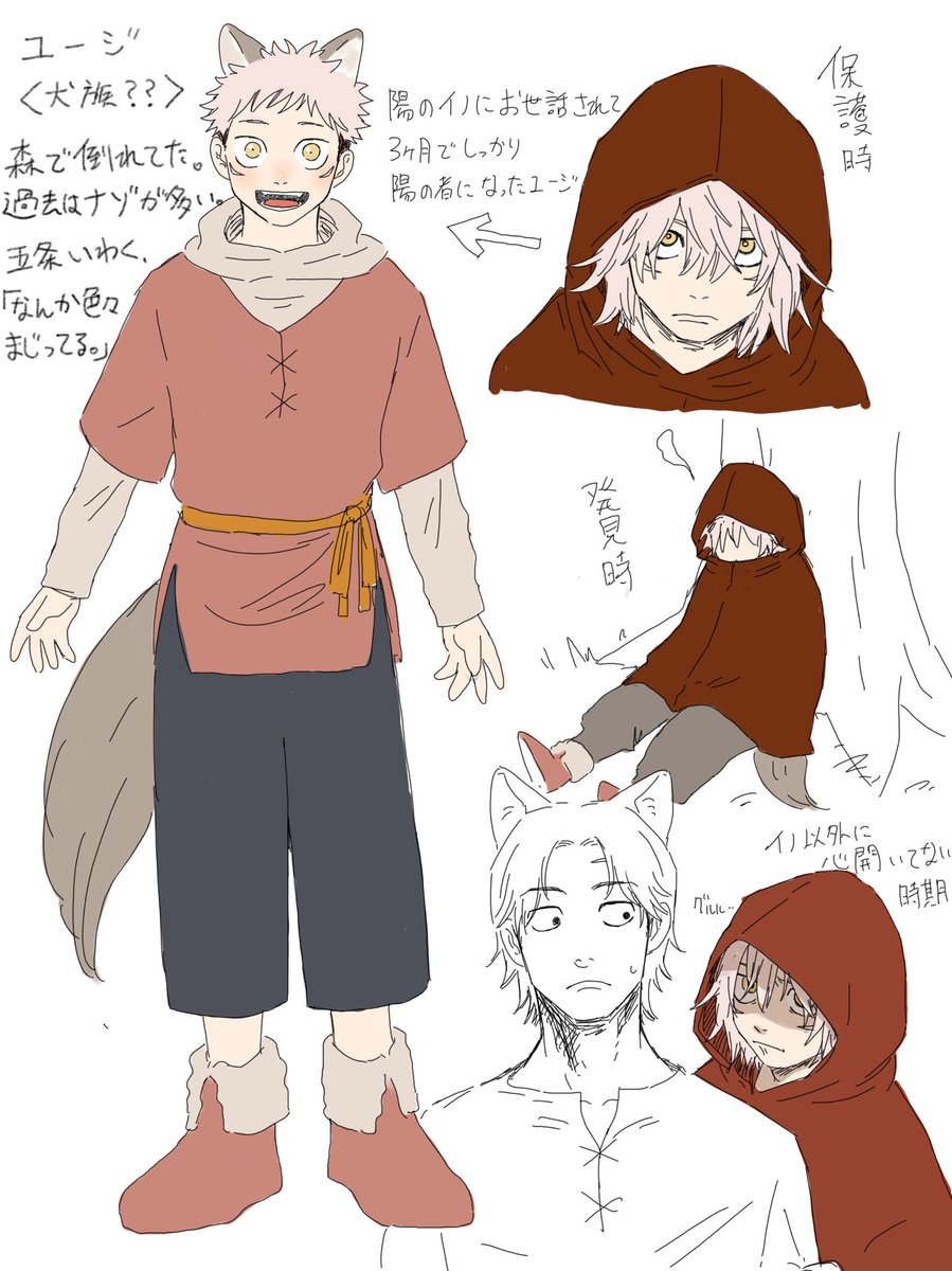 異世界獣人パロのフワッフワ設定 