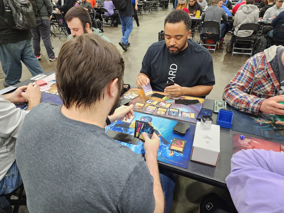SCGCON's tweet photo. Events for Modern, Flesh and Blood and Lorcana all happening while the Command Zone is popping, tons happening here at #SCGCIN https://t.co/65r93O7e3d