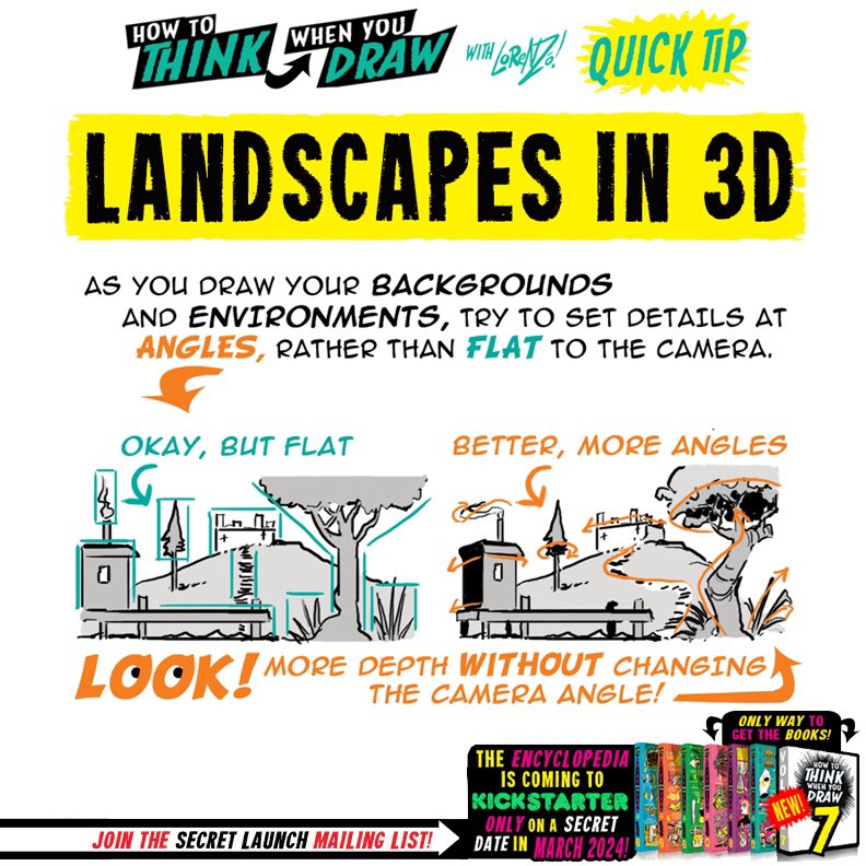 How to THINK when you draw BOOKS tutorial! by EtheringtonBrothers