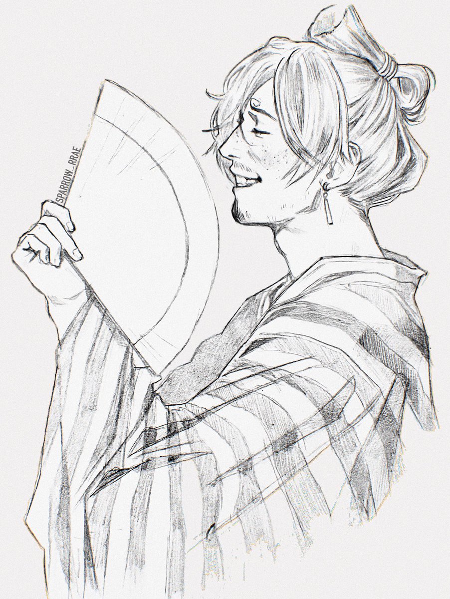 i’m a little obsessed with the idea of sanji wearing one of zoro’s earrings 

#sanji #ゾロサン #zosan