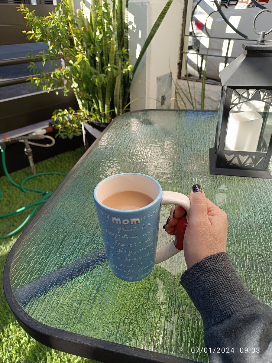 TitaVla's tweet photo. Que tengan un lindo Domingo 🙏🏼
#YaStaElCafé
Último día de descansar, mañana las vueltas a la escuela .
#MomUber https://t.co/iWMDwQUdqN