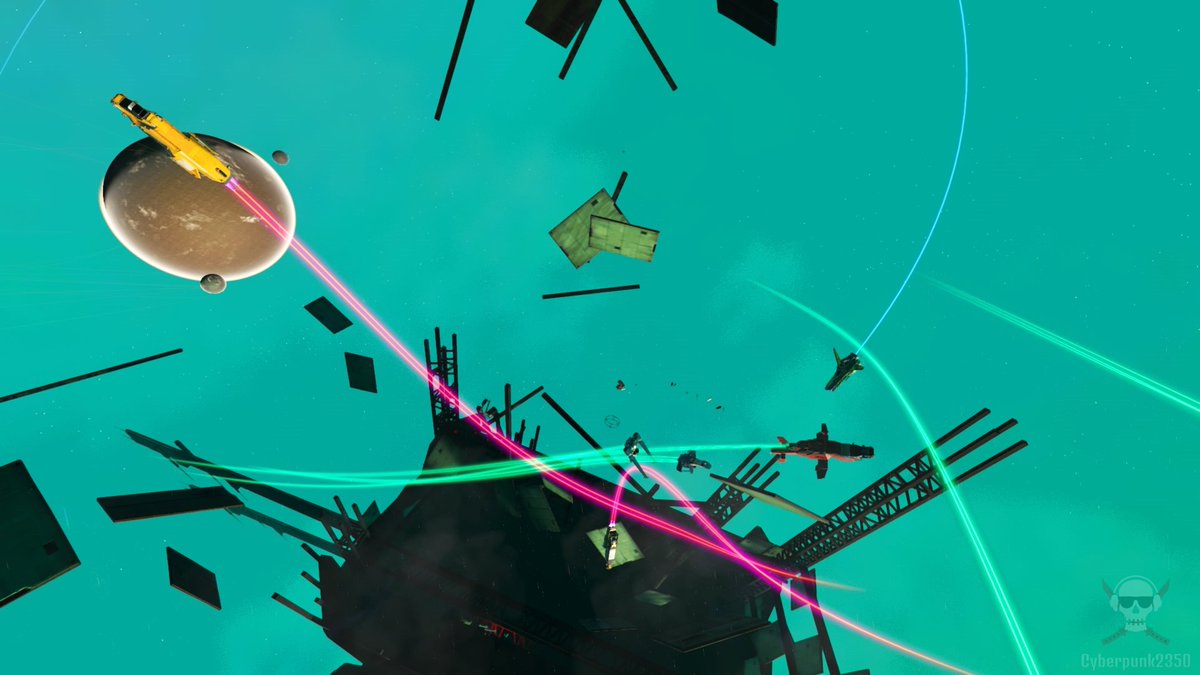 cyberpunk2350's tweet photo. Derelict Dog Fight #ThrowBackThursdayNMS
Game: #NoMansSky
Dev: #HelloGames
Taken: 2020 03 20
Version: 2.33 (Living Ship)
Platform: #PS4
@NoMansSky
@HelloGames
#NoMansSkyLivingShip #NoMansSky2020 #NMS #NoMansSkyCommunity #NoMansSkyPhotography #VirtualPhotography #NMSPS4 #PSshare https://t.co/VP4CjLiW4w