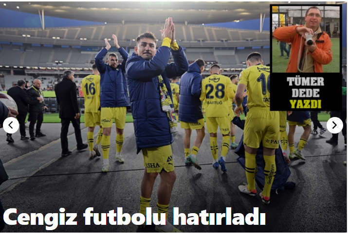 tumer_dede's tweet photo. Cengiz futbolu hatırladı
(Fotospor'daki yazım)
https://t.co/7qqj4aHDFn
#cengizunder #ardaguler #telefon #secim #istanbul #tumerdede #corakli #savsat https://t.co/BLSvVdgleF
