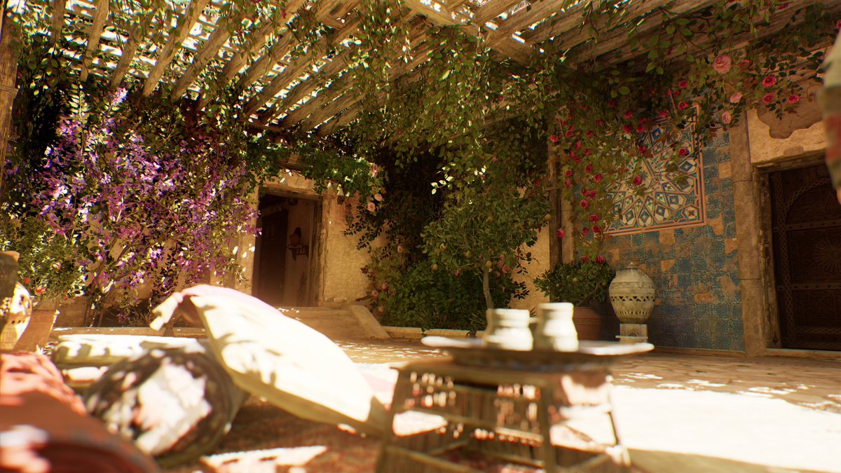 Xaineb1's tweet photo. Dear @assassinscreed @Ubisoft 

Stop making your games so distracting!! 😡 I’m struggling to focus on the story missions with all the beauty from design, language and architecture! https://t.co/hb48hBSClO