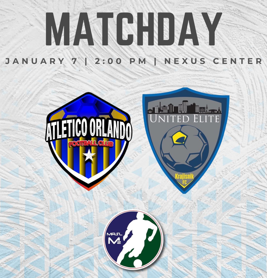 KrajisnikClub's tweet photo. We go again today.
๐ @AtleticoOrlando
๐ @M2ArenaSoccer
โฐ 2:00 PM
๐ @UticaNexus
๐บ https://t.co/FgDpnneZhy
๐ https://t.co/wSWEmljomM
#GoBlueNation https://t.co/t6R3GVIKZn