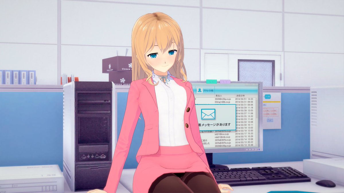 sinfulplum's tweet photo. Patreon page  is already under review! 

Let's introduce Amy today.  

As a Data Analyst at Metachange, she's been the player's colleague for a while, and something tells me she's starting to feel something for him. 

#hentaigame #adultgame #gamedeveloper #Indiedevs #visualnovel https://t.co/5zlBtRi0mI
