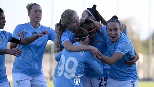 ⚽️ Vittoria in rimonta per la #LazioWomen che batte 2-1 il San Marino con le reti di #Eriksen e #Reyes